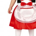 Costume Vestito Cappuccetto Rosso Neonata 12-24 mesi Festa Carnevale Halloween