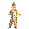 Guirca Costume Vestito travestimento Carnevale clown pagliaccio neo...