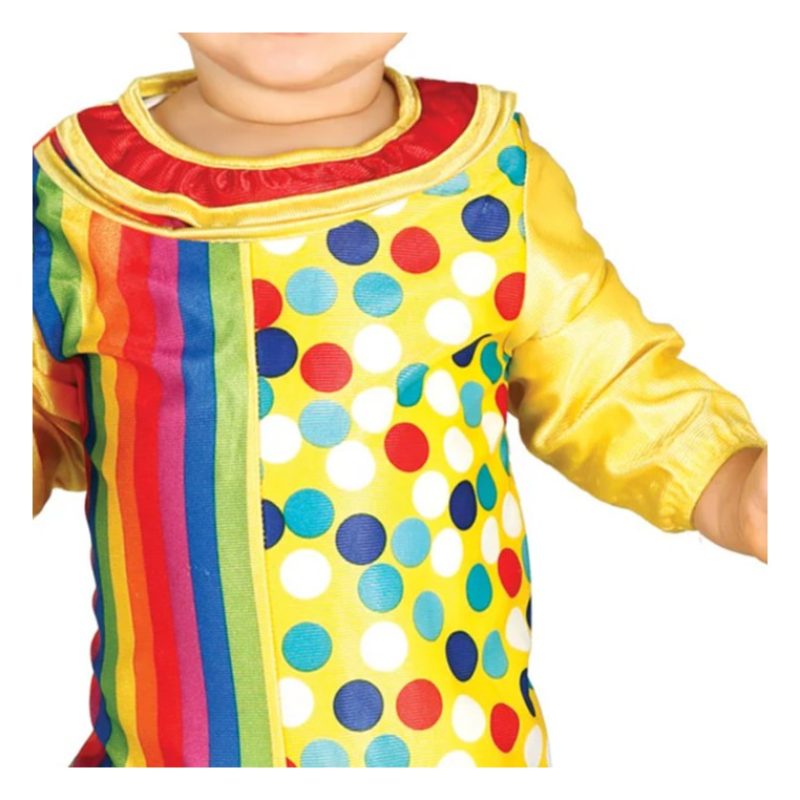 Guirca Costume Vestito travestimento Carnevale clown pagliaccio neo...
