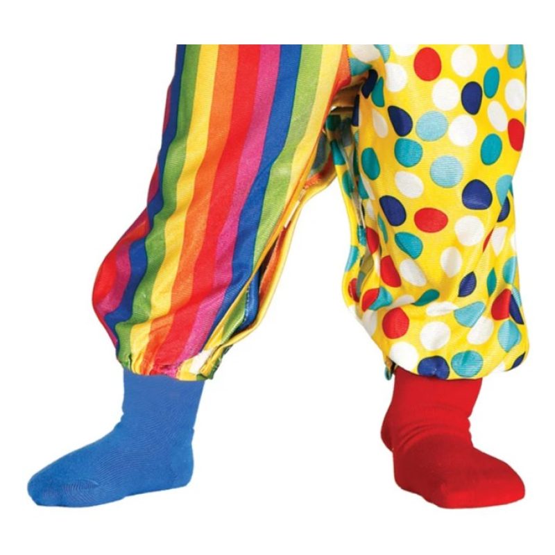 Guirca Costume Vestito travestimento Carnevale clown pagliaccio neo...