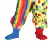 Guirca Costume Vestito travestimento Carnevale clown pagliaccio neo...