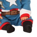 Rubie's Costume Bambino da Capitan America Marvel supereroe neonato 0-6 mesi