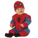 Costume Spiderman supereroe carnevale Per Bambini neonato 0-12 mesi vestito