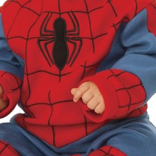 Costume Spiderman supereroe carnevale Per Bambini neonato 0-12 mesi vestito