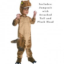 Costume carnevale dinosauro vestito T-REX animale unisex 2-3 anni Rubie's Bimbo