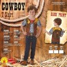 Rubie's Rubie's Costume Cowboy T-shirt Per Bambini Carnevale 3-8 an...