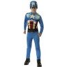 Rubie's Costume Carnevale Marvel Avengers Capitan America supereroe...
