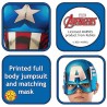 Rubie's Costume Carnevale Marvel Avengers Capitan America supereroe...