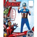 Costume Carnevale Marvel Avengers Capitan America supereroe 3-8 anni Rubie's