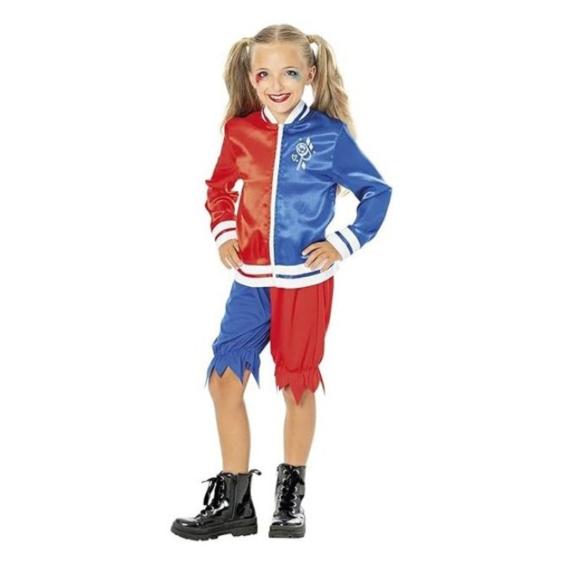 Rubie's Costume Carnevale Suicide Squad Harley Quinn bambina traves...