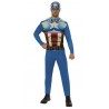 Rubie's Costume capitan america cosplay carnevale tuta adulti capta...