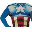 Costume capitan america cosplay carnevale tuta adulti captain Steve Rogers