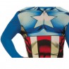Rubie's Costume capitan america cosplay carnevale tuta adulti capta...