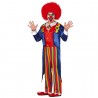 Guirca Costume da uomo clown abito travestimento Pagliaccio carneva...