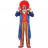 Guirca Costume da uomo clown abito travestimento Pagliaccio carneva...