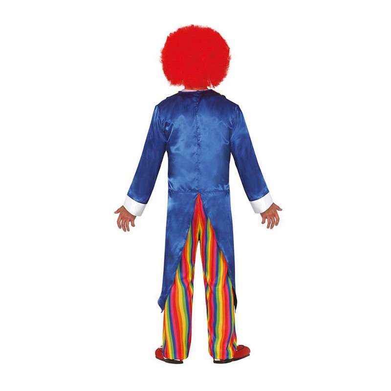 Guirca Costume da uomo clown abito travestimento Pagliaccio carneva...