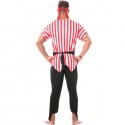 Costume da Pirata bucaniere corsaro uomo adulto L travestimento carnevale abito