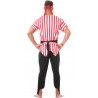 Guirca Costume da Pirata bucaniere corsaro uomo adulto L travestime...