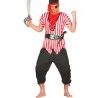 Guirca Costume da Pirata bucaniere corsaro uomo adulto L travestime...