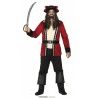Guirca Costume da Pirata bucaniere corsaro uomo adulto M travestime...