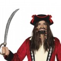Costume da Pirata bucaniere corsaro uomo adulto M travestimento carnevale abito
