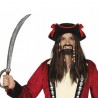 Guirca Costume da Pirata bucaniere corsaro uomo adulto M travestime...
