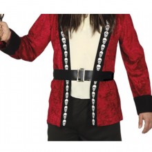 Costume da Pirata bucaniere corsaro uomo adulto M travestimento carnevale abito