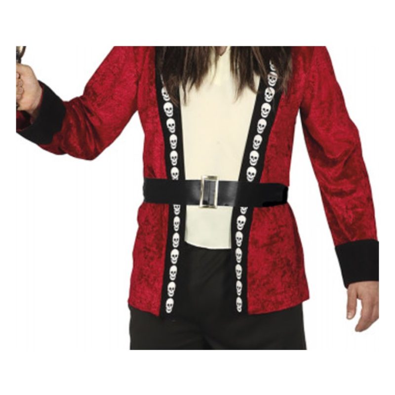 Guirca Costume da Pirata bucaniere corsaro uomo adulto M travestime...