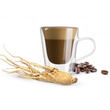 50 cialde filtro carta Caffè al Ginseng Lorycaff ESE 44mm Corpo Equilibrato e Profumato