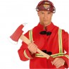 Guirca Costume da pompiere carnevale uomo adulto XL travestimento v...