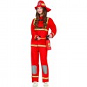 Costume di carnevale pompiere ragazzi travestimento vigile del fuoco 14-16 anni