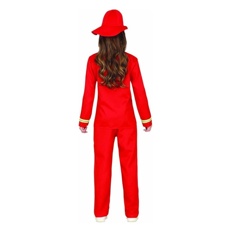 Guirca Costume di carnevale pompiere ragazzi travestimento vigile d...