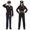 Guirca Costume da Poliziotto carnevale Vestito polizia ragazzi unis...