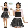 Guirca Costume Donna anni 50 Girl 50s 1950s Anni Swing Vestito Carn...