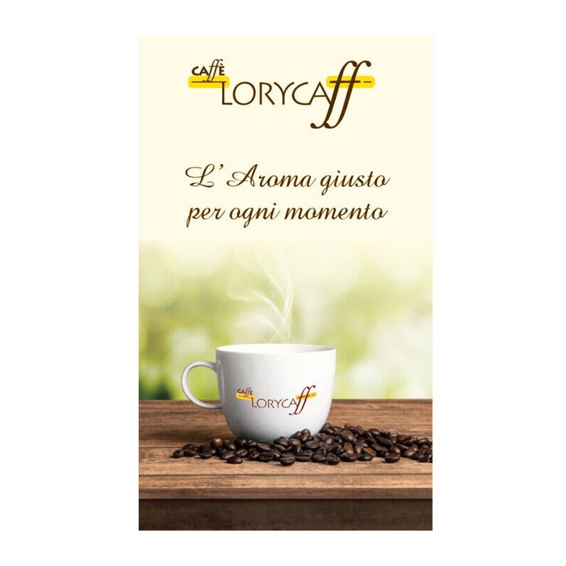Lorycaff 50 cialde capsule Caffè Lorycaff Miscela decaffeinato comp...