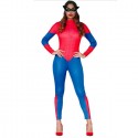 Guirca Costume Spiderman Donna Vestito da Supereroina Woman Ragno Taglia M/L