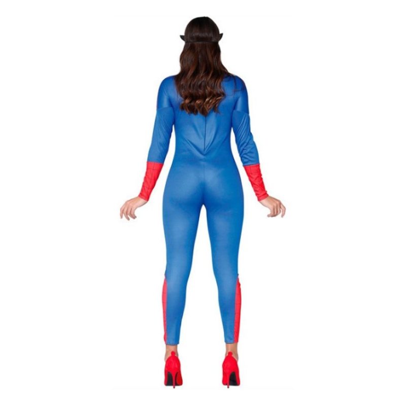 Guirca Guirca Costume Spiderman Donna Vestito da Supereroina Woman ...