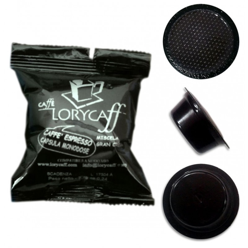 100 cialde capsule Caffè Lorycaff Delicato compatibili Lavazza a Modo Mio Bar