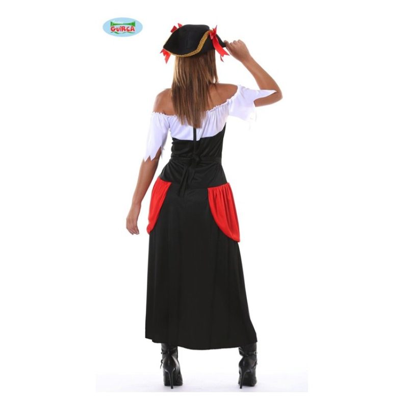 Guirca Costume piratessa piarata bucaniera Corsara Halloween Carnev...