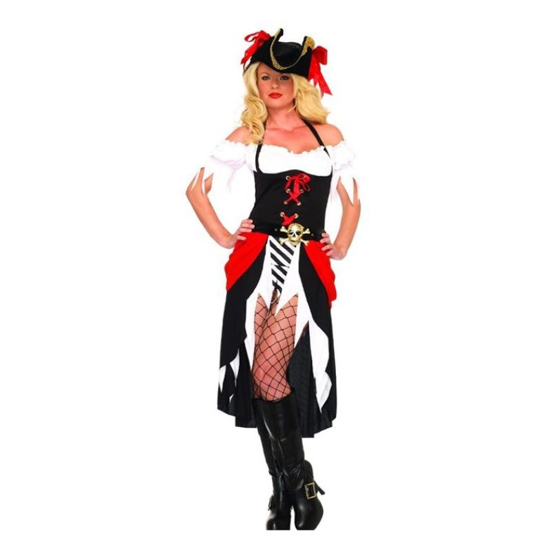 Guirca Costume piratessa piarata bucaniera Corsara Halloween Carnev...