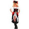 Guirca Costume piratessa piarata bucaniera Corsara Halloween Carnev...