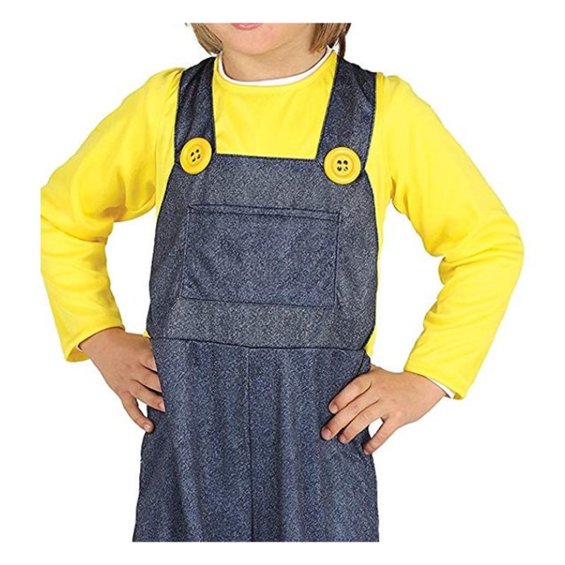 Guirca Minion Costume da Bambina Bambino Vestito ragazzi carnevale ...