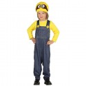 Minion Costume da Bambina Bambino Vestito ragazzi carnevale Fiestas Guirca