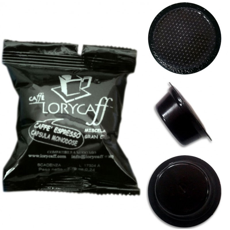 50 cialde capsule Caffè Lorycaff DELICATO bar compatibili Lavazza a Modo Mio