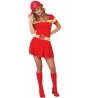 Guirca Costume Carnevale da Pompiere Donna Vigile del Fuoco Vestito...