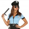 Guirca Costume Carnevale da Poliziotta agente Vestito Polizia Donna...