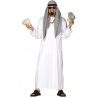 Guirca Costume Sceicco Arabo Tunica Oriente Sultano Vestito di Carn...