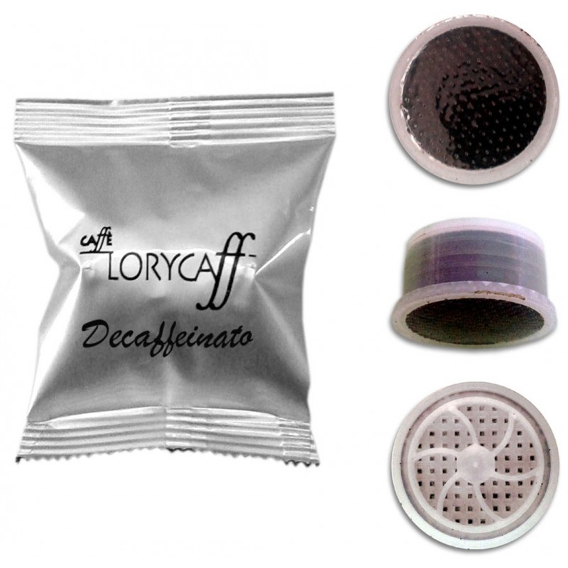 100 capsule FAP Caffè Lorycaff DECAFFEINATO compatibili Lavazza Espresso Point