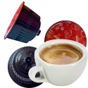 100 Capsule compatibili Dolce Gusto Nescafe Lorycaff PERLA Espresso Classico