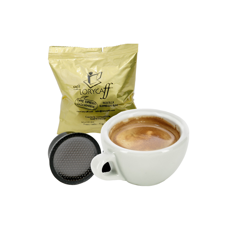 Lorycaff 40 capsule compatibili Caffitaly Caffè Lorycaff miscela ES...